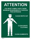 Attention Minimum Hygiene Requirements
